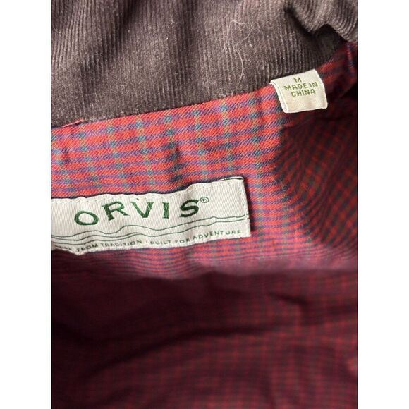 Orvis Womens Quilted Vest Navy Blue Size M 3M Thinsulate Full Zip Pockets EUC - Picture 3 of 6